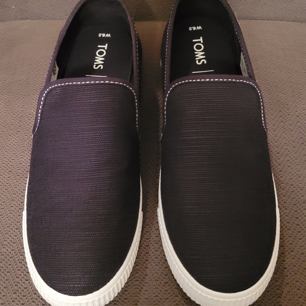 Toms Clemente Black Heritage Canvas